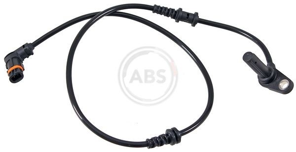 A.B.S. 31471 ABS sensor Active sensor, 675mm, 770mm, 36mm, black
