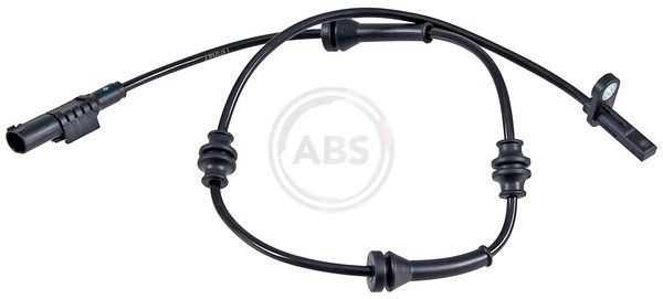 A.B.S. 31473 ABS sensor Active sensor, 625mm, 720mm, 28mm, black