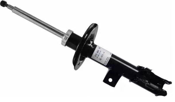 SACHS 315 950 Shock absorber Left, Gas Pressure, Twin-Tube, Suspension Strut, Top pin