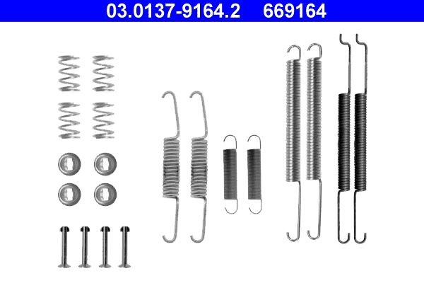 Great value for money - ATE Accessory Kit, brake shoes 03.0137-9164.2