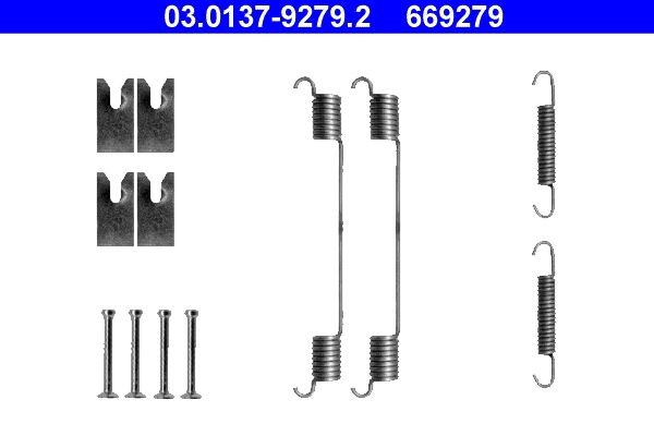 669279 ATE Accessory Kit, brake shoes 03.0137-9279.2 buy