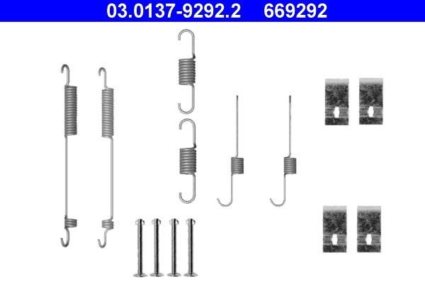 ATE 03.0137-9292.2 Accessory Kit, brake shoes