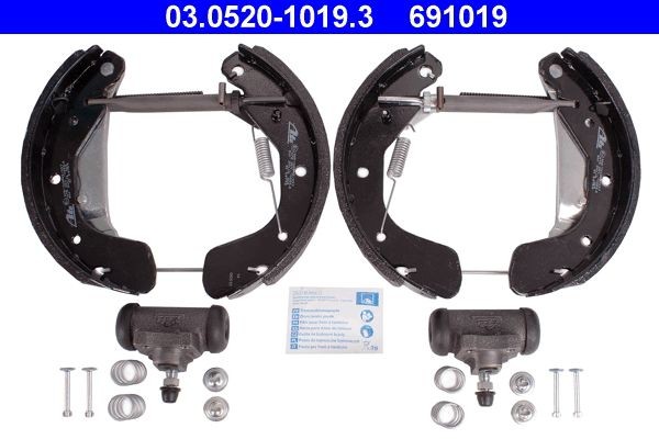 Opel Brake Set, drum brakes ATE 03.0520-1019.3 at a good price