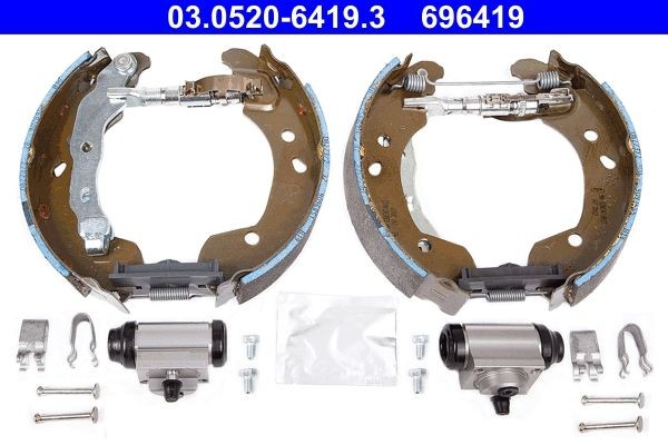 Great value for money - ATE Brake Set, drum brakes 03.0520-6419.3