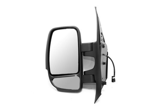 ABAKUS 3163M01 Wing mirror Left, Manual, Convex, for left-hand drive vehicles, for right-hand drive vehicles