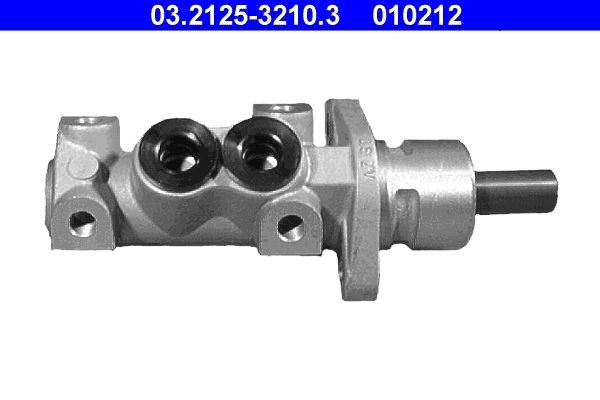 010212 ATE Number of connectors: 4, Ø: 25,4 mm, M10x1 Master cylinder 03.2125-3210.3 buy