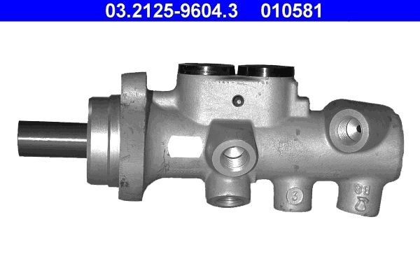 Great value for money - ATE Brake master cylinder 03.2125-9604.3