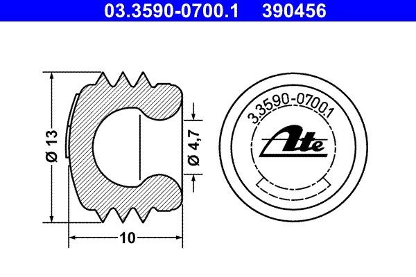 ATE 390456 Sealing / Protective Cap
