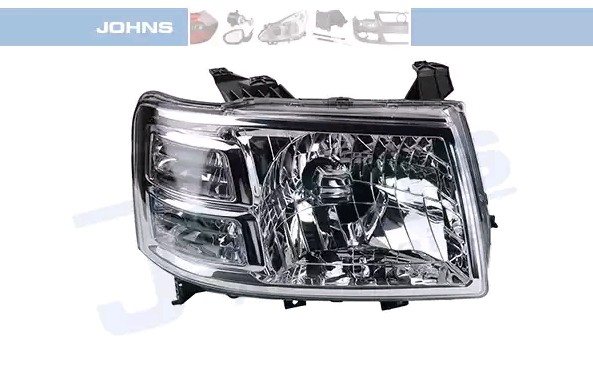 32 95 10 JOHNS Headlight FORD Right, H4, with indicator