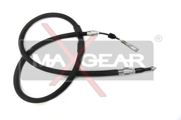MAXGEAR 32-0052 Hand brake cable Right Rear, Left Rear, 1293, 1127mm, Disc Brake