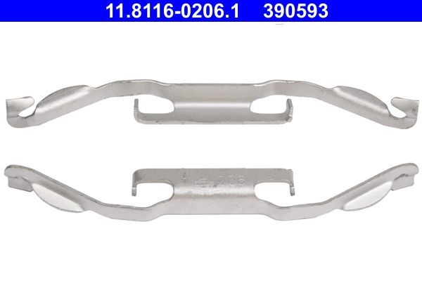 OEM-quality ATE 11.8116-0206.1 Spring, brake caliper