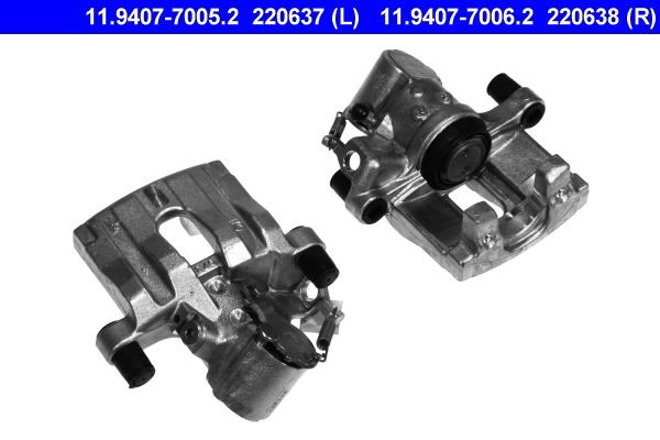 220637 ATE 11.9407-7005.2 Repair Kit, brake caliper 542.477
