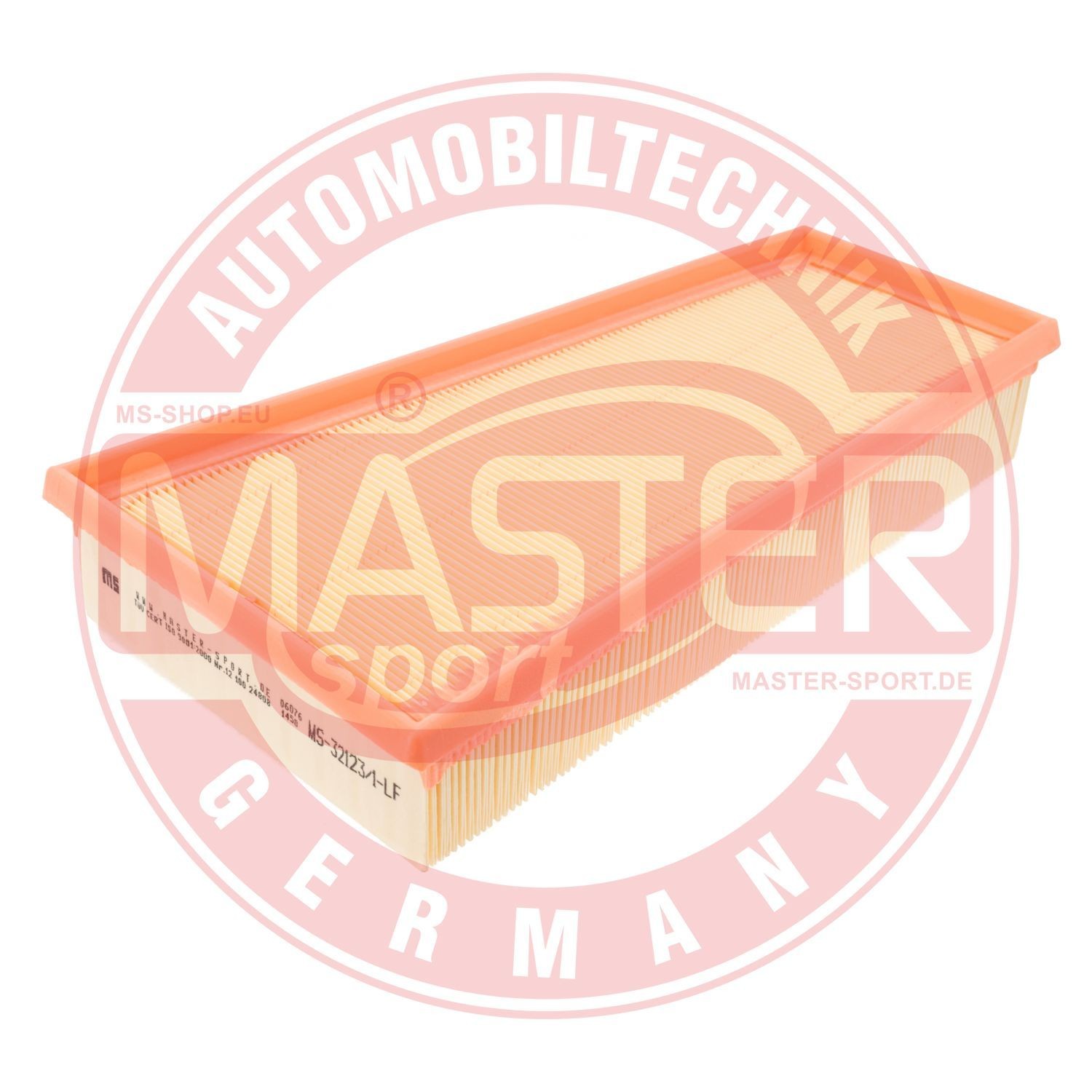 MASTER-SPORT 32123/1-LF-PCS-MS Air filter 58mm, 175mm, 318mm, Filter Insert
