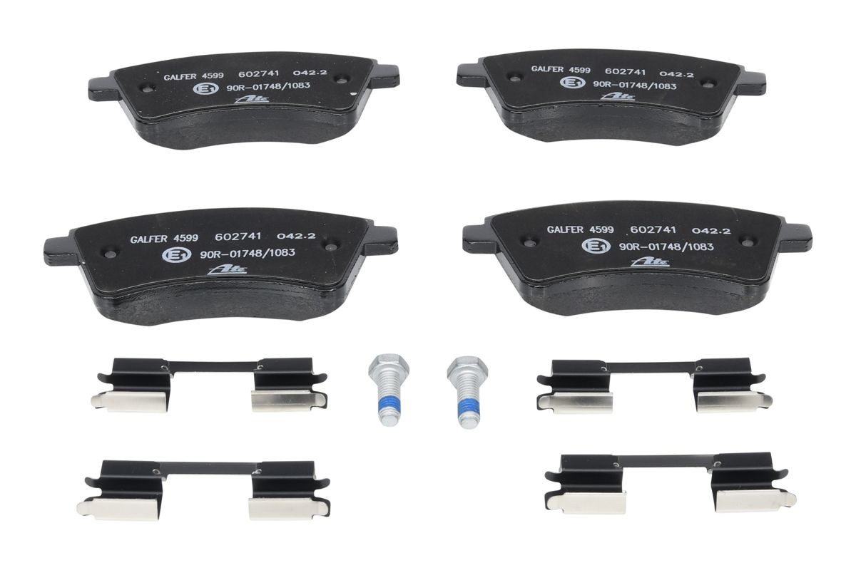 13046027412 Disc brake pads ATE 24693 review and test