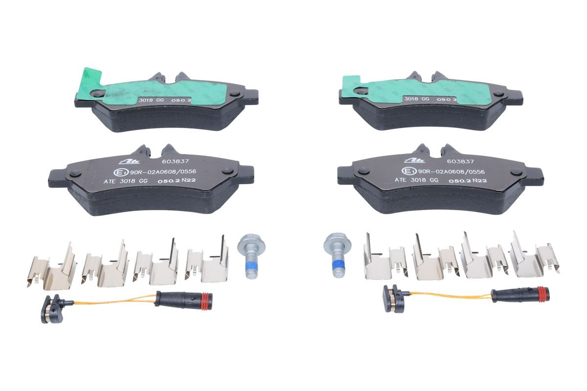ATE Brake pad set, disc brake 603837 buy online