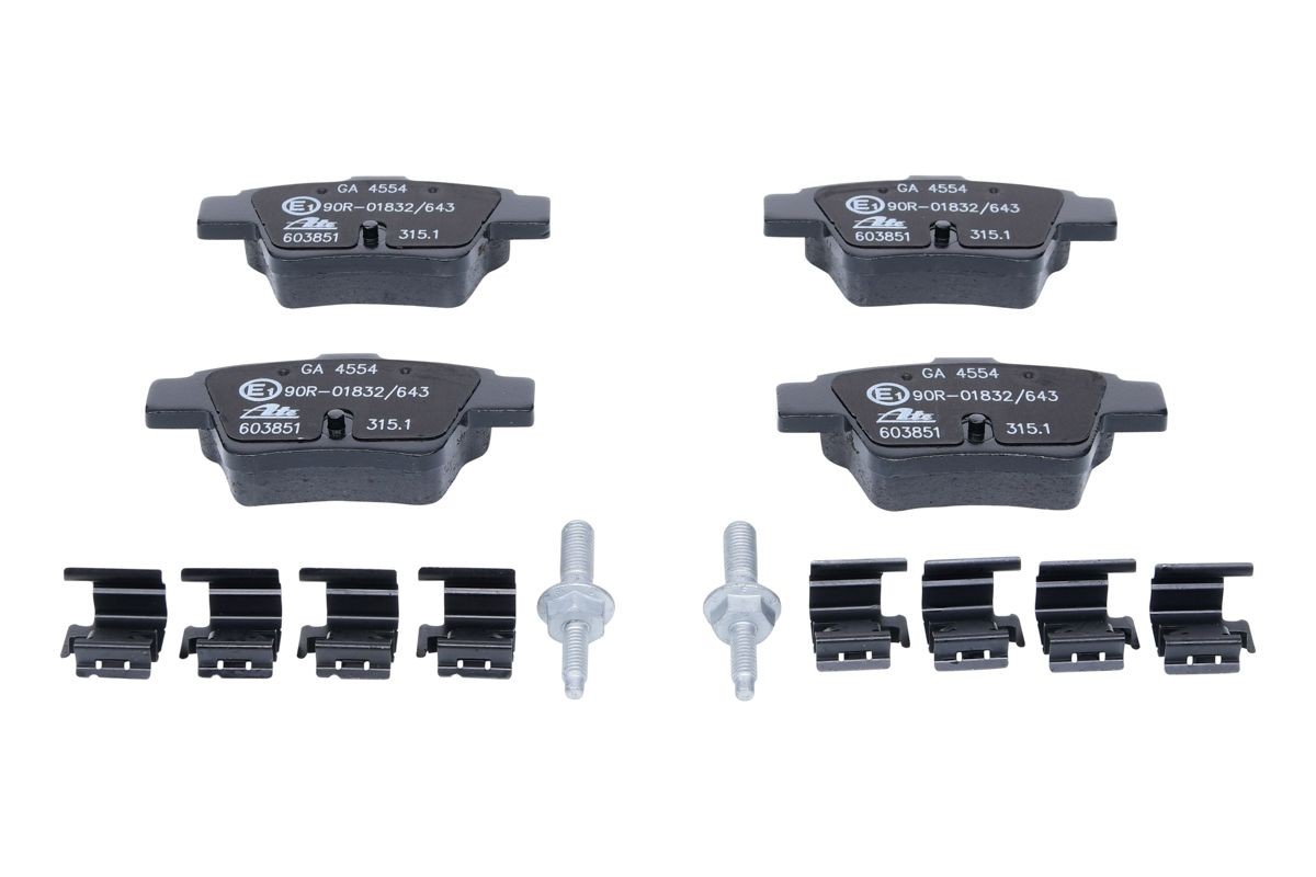 13046038512 Disc brake pads ATE 24150 review and test