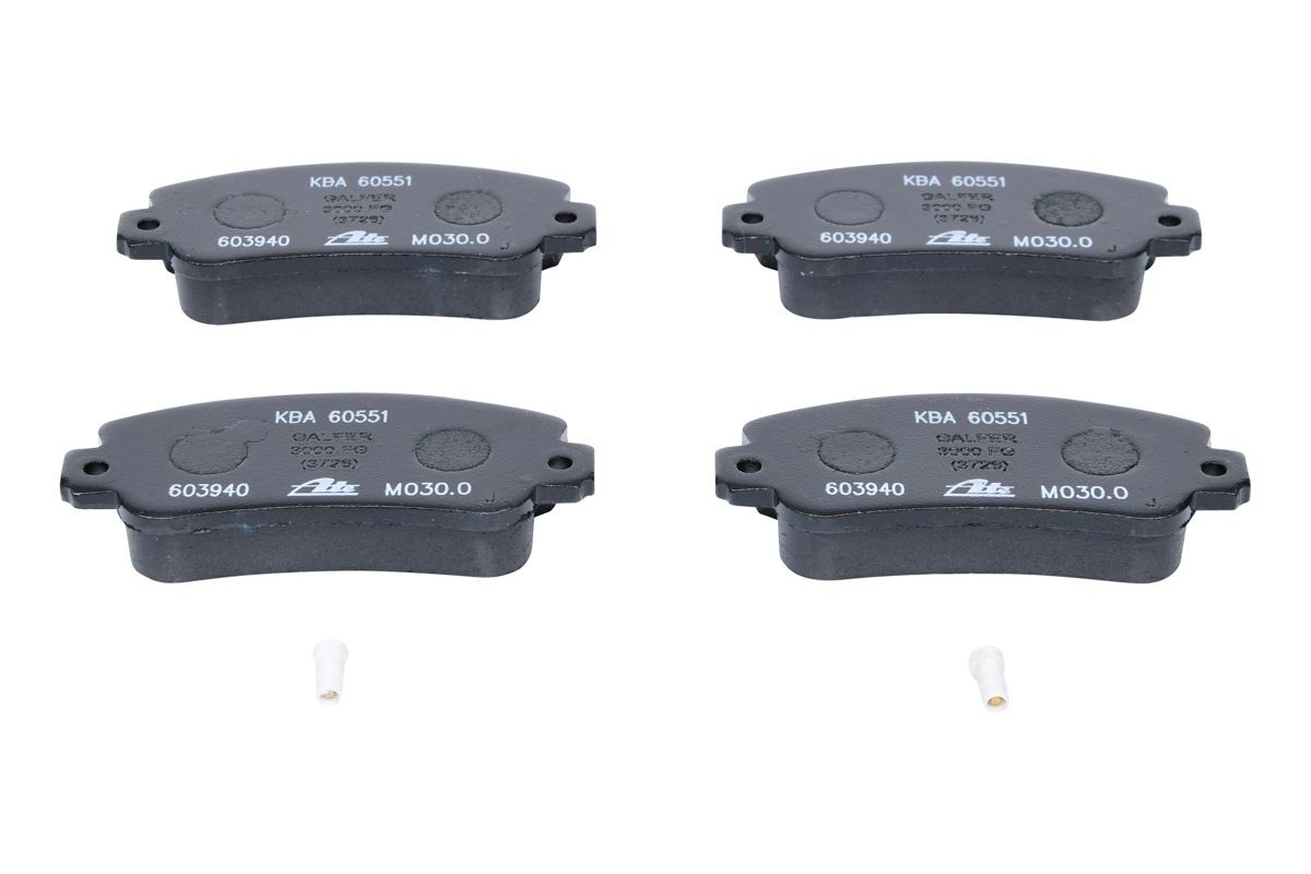 13046039402 Disc brake pads ATE 20775 review and test