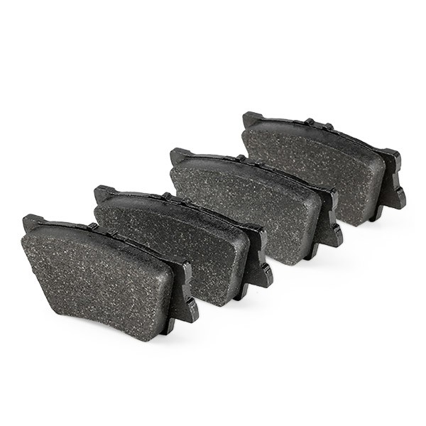 13.0460-5765.2 Set of brake pads 605765 ATE not prepared for wear indicator, excl. wear warning contact
