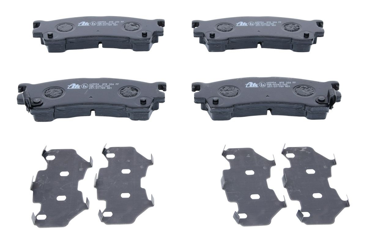 13046059542 Disc brake pads ATE 23845 review and test