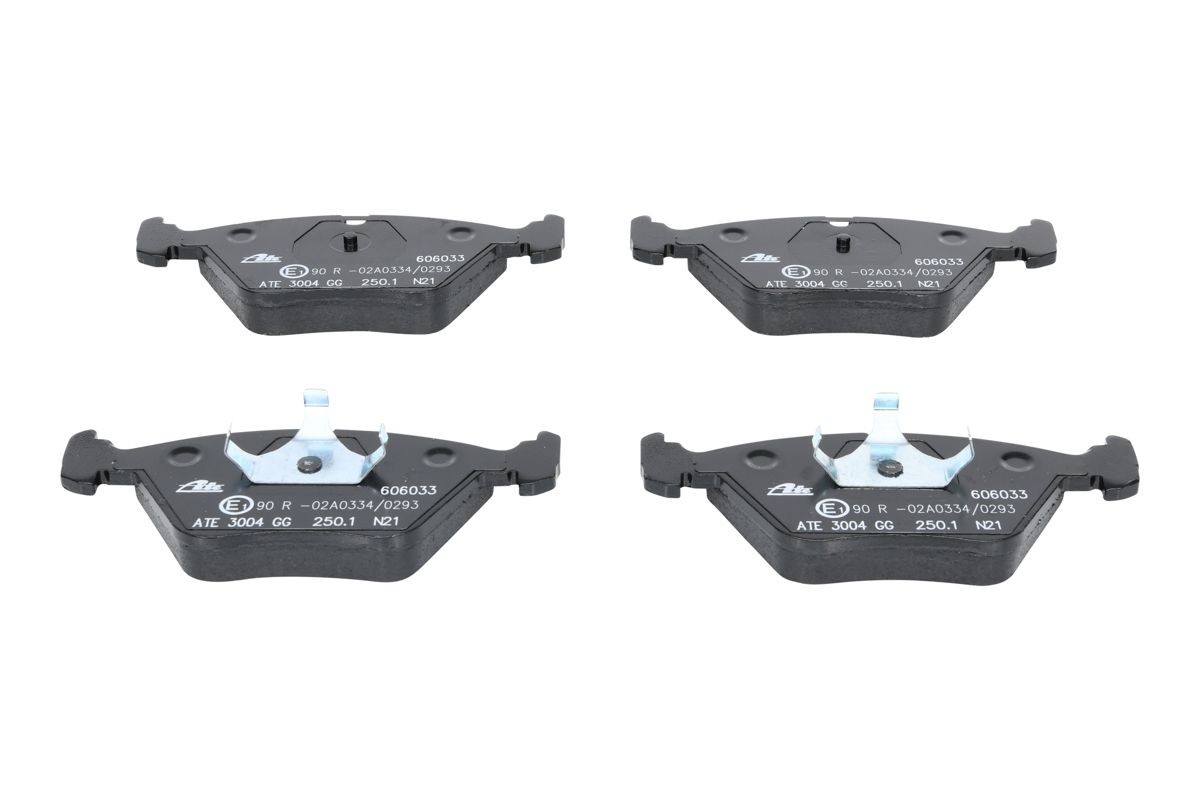 13.0460-6033.2 Set of brake pads 13.0460-6033.2 ATE prepared for wear indicator, excl. wear warning contact