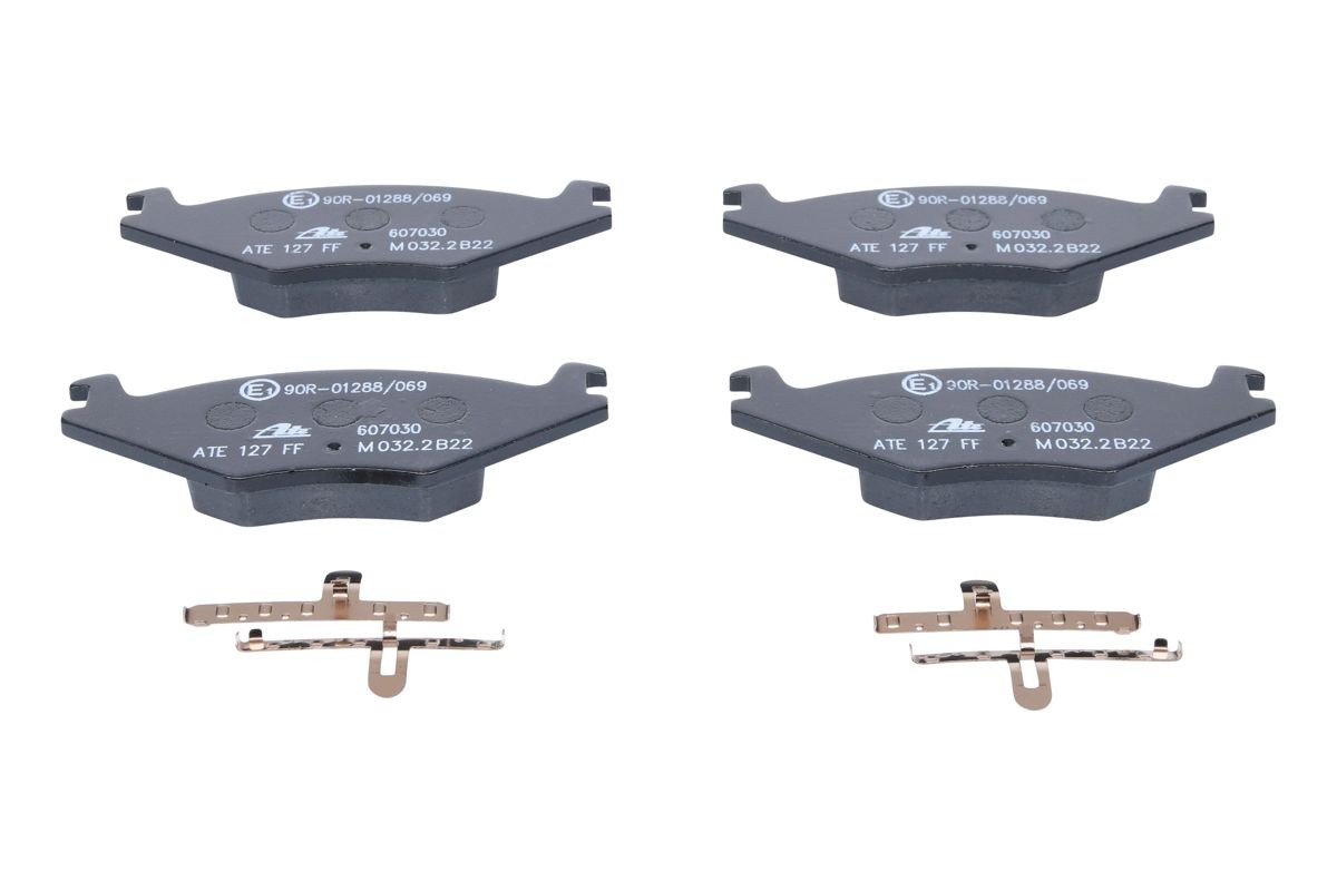 ATE Brake pad set, disc brake 607030 buy online