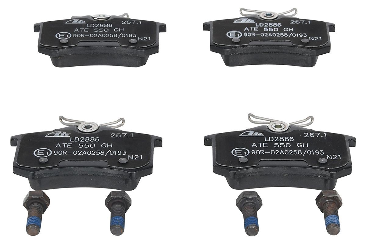 ATE Brake pad set, disc brake LD2886 buy online