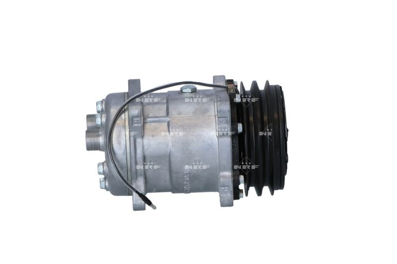 32760 Compressor, air conditioning 32760 NRF SD5H14, 12V, PAG 46, with PAG compressor oil, with seal ring