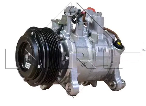 NRF 32825 Air conditioning compressor 6SBU14A, 12V, PAG 46, R 134a, with PAG compressor oil, with seal ring