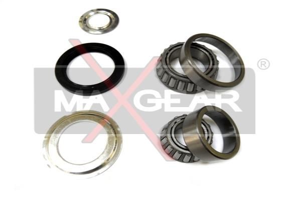 MAXGEAR 33-0086 Wheel bearing kit Front Axle, 52 mm
