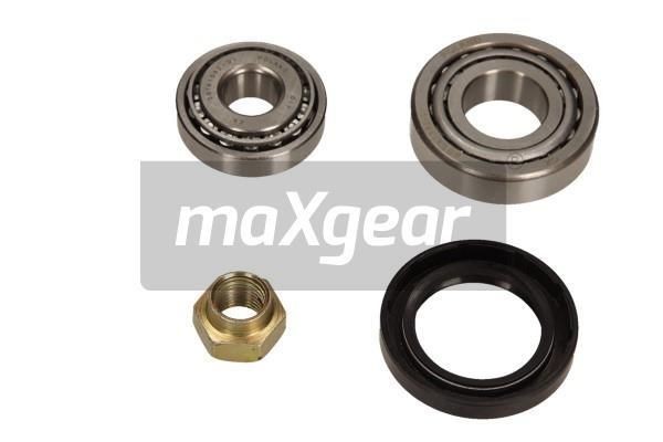 MAXGEAR 33-0109 Wheel bearing kit Front Axle Left, 52 mm