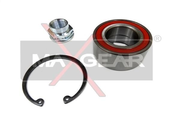 MAXGEAR 33-0113 Wheel bearing kit Front Axle, Front axle both sides, 66 mm