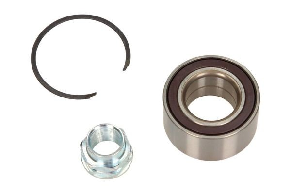 MAXGEAR 33-0121 Wheel bearing kit Front Axle, with integrated ABS sensor, 66 mm