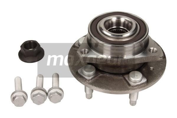 MAXGEAR 33-0630 Wheel bearing kit Front Axle, with integrated ABS sensor, 157 mm