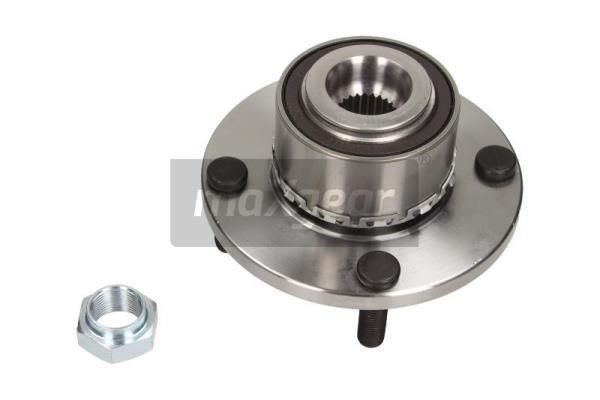 MAXGEAR 33-0753 Wheel bearing kit Front Axle, Requires special tools for mounting, 75, 137 mm