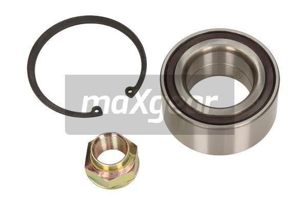MAXGEAR 33-0761 Wheel bearing kit Front Axle, with integrated ABS sensor, 86 mm