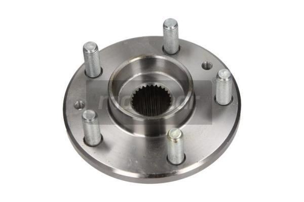 MAXGEAR 33-0873 Wheel Hub 104, with wheel studs, without wheel bearing, Front Axle Left, Front Axle Right