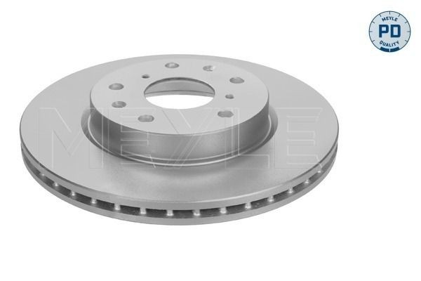MEYLE 33-15 521 0016/PD Brake disc Front Axle, 280x22mm, 5x114,3, Vented, Zink flake coated