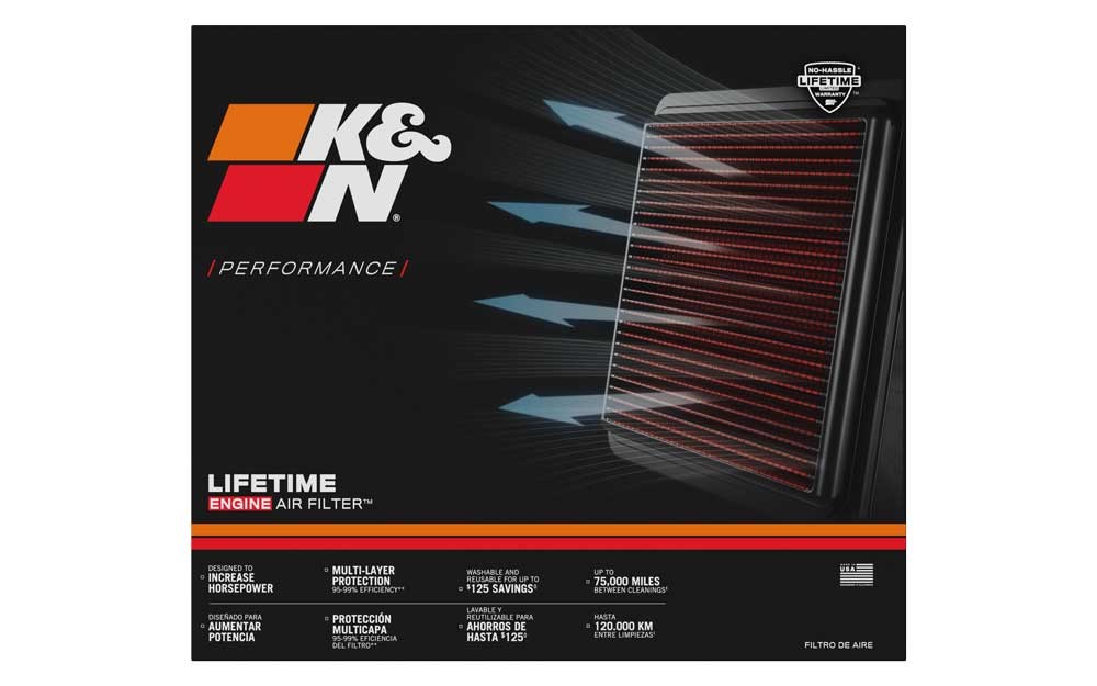 335051 Engine air filter K&N Filters 33-5051 review and test