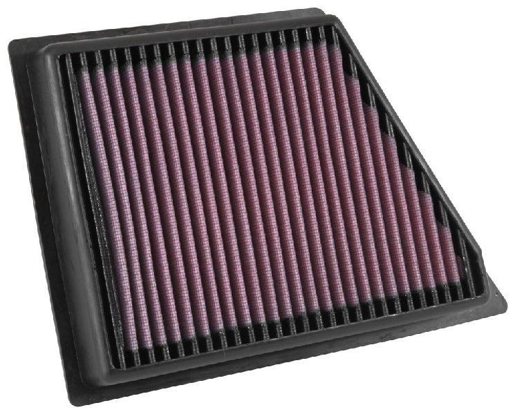 K&N Filters 37mm, 187mm, 262mm, Square, Long-life Filter Length: 262mm, Width: 187mm, Height: 37mm Engine air filter 33-5053 buy