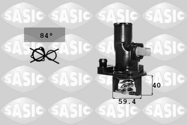 SASIC 3300002 Engine thermostat 3073558-9