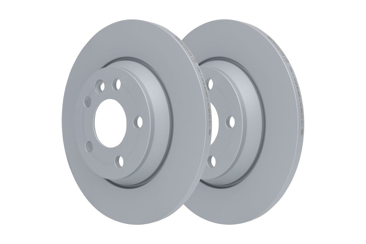 24.0113-0194.1 Brake discs 24.0113-0194.1 ATE 294,0x13,5mm, 5x112,0, solid, Coated