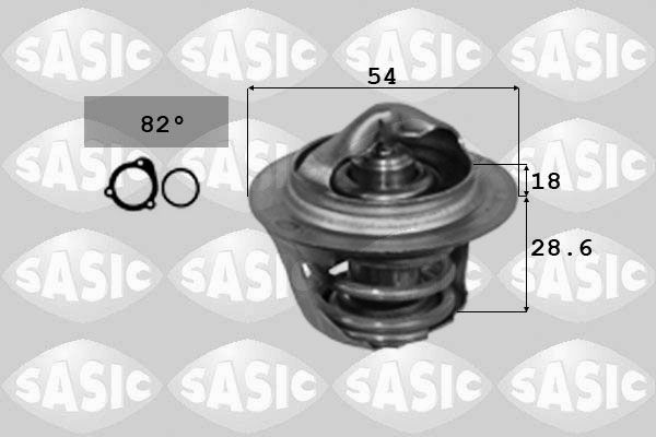 SASIC 3306091 Coolant thermostat OPEL Insignia A Country Tourer (G09) 2.0 Turbo 4x4 (47) 250 hp Petrol 2014
