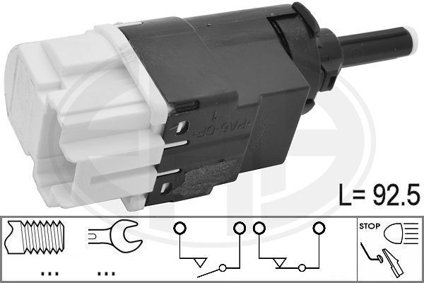 ERA 330934 DACIA Brake light pedal switch in original quality