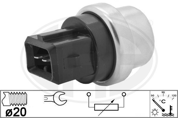 ERA Number of pins: 2-pin connector Radiator fan switch 330956 buy