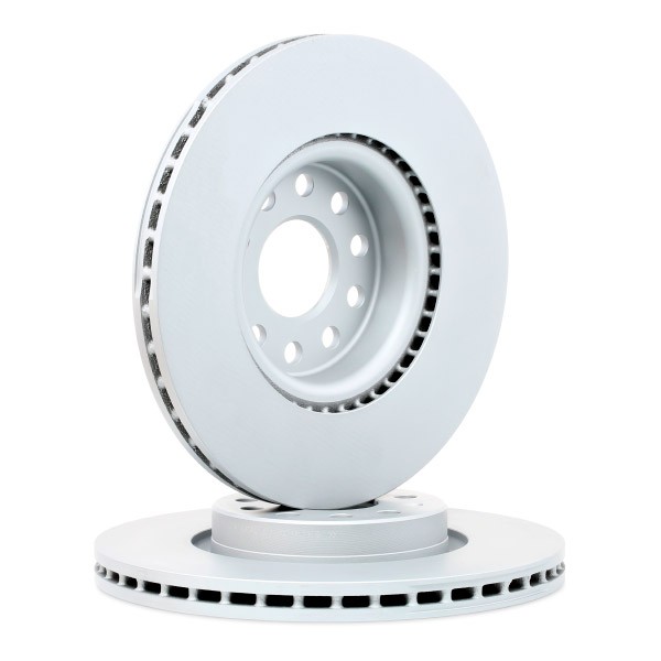 ATE 24.0125-0158.1 Комплект спирачни дискове вентилиран, с покритие, високовъглеродна, с винтове Ауди в оригинално качество