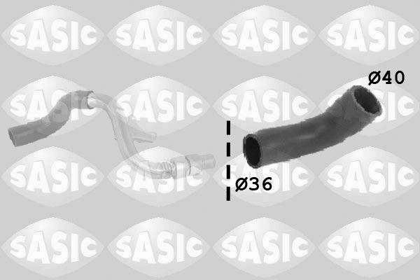 Comprar Tubo flexible de aire de sobrealimentación SASIC 3336067 - FORD Sistema de escape recambios online