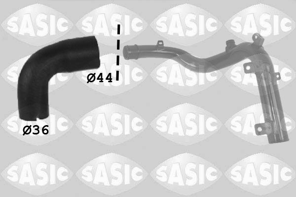 SASIC 3336105 Intercooler piping Opel Astra H Saloon 1.3 CDTi 90 hp Diesel 2008 price