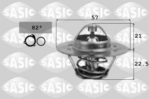 SASIC 3371471 Engine thermostat 1337-47
