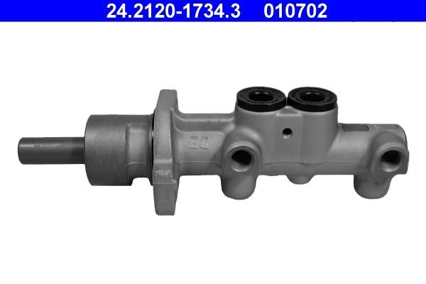 010702 ATE Number of connectors: 2, Ø: 20,6 mm, M12x1 Master cylinder 24.2120-1734.3 buy