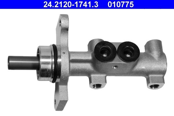 24.2120-1741.3 ATE Brake master cylinder CITROËN Number of connectors: 4, Ø: 20,6 mm, M12x1